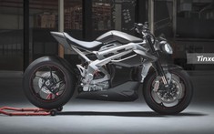 Triumph hé lộ xe môtô điện Triumph TE-1 Prototype, sở hữu nhiều trang bị hàng hiệu