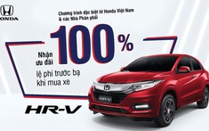 Honda Việt Nam ưu đãi 100% lệ phí trước bạ cho HR-V trong tháng 2/2022