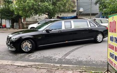 Mercedes-Maybach S650 Pullman đầu tiên về nước lăn bánh ở Quảng Ninh
