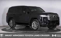 Diện kiến chiếc Toyota Land Cruiser 2022 bọc giáp kiên cố chống được đạn súng trường và lựu đạn