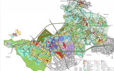 Bản đồ quy hoạch huyện Thạch Thất, thành phố Hà Nội đến năm 2030