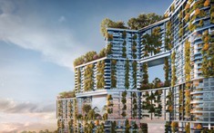 Tòa tháp tạo ra 112 triệu lít oxi mỗi năm tại Ecopark