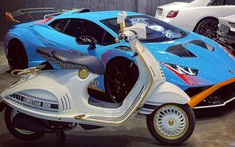 Mới về showroom siêu xe trăm tỷ đồng, Vespa 946 Christian Dior được hỏi mua bằng giá xe Mercedes-Benz C200