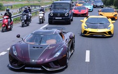 Siêu phẩm megacar Koenigsegg Regera cùng dàn siêu xe khủng xuất hiện tại Cần Thơ