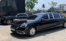 Mercedes-Maybach S650 Pullman siêu hiếm của đại gia Việt xuất hiện tại Bình Thuận cùng Rolls-Royce Wraith
