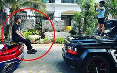 Nghi vấn Minh "Nhựa" chụp ảnh lần cuối với Aston Martin V8 Vantage trước khi chia tay