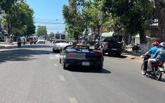 Bộ 3 siêu xe và xe thể thao mui trần hàng độc của doanh nhân 8X Sài thành di chuyển cùng nhau tại Bình Thuận