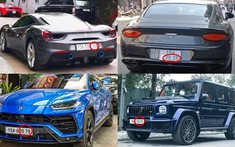 Dàn xe mang biển "thần tài" của một doanh nhân Hải Phòng, có cả siêu xe góp mặt