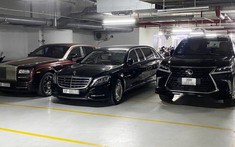 Lộ hình ảnh hầm gửi xe của tập đoàn FLC trước khi ông Trịnh Văn Quyết bị bắt, luôn có sự phục vụ của dàn xe siêu sang