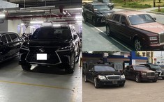 Cặp đôi "chuyên cơ mặt đất" Lexus LX570 ít người biết đến của bị can Trịnh Văn Quyết, luôn tháp tùng cùng các xe siêu sang