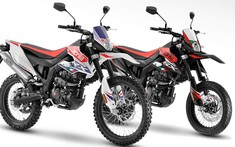 93 triệu đồng là mức giá cho cào cào Aprilia RX 125 và SX 125 tại Việt Nam
