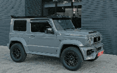 Ngắm chiếc Suzuki Jimny "giả dạng" AMG G63 nhờ gói trang bị độ Liberty Walk