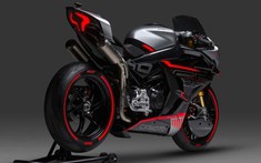 Mãn nhãn với Sportbike CFMoto 450SR: Trang bị cánh gió và ống xả đôi hầm hố như siêu môtô