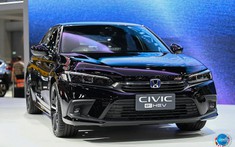 Chiêm ngưỡng hình ảnh "bằng xương, bằng thịt" của Honda Civic 2022 phiên bản hybrid mới ra mắt Đông Nam Á