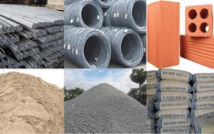 Vật liệu xây dựng tăng giá mạnh