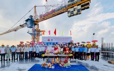 Cất nóc dự án chung cư Minh Quốc Plaza tại Bình Dương