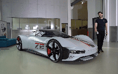 Nhìn cận cảnh chiếc Porsche Vision GT độc nhất vô nhị, thiết kế riêng cho các game thủ