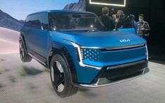 Kia EV9 - đối thủ tiềm năng của VinFast VF9 - sẽ có mặt trên thị trường vào năm sau