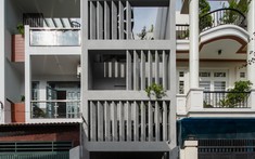 Nhà 3 tầng có cấu trúc trần mái vòm tại Thủ Đức