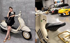 Cô gái 9X Cần Thơ sở hữu siêu xe McLaren GT tậu siêu phẩm xe máy Vespa 946 Christian Dior