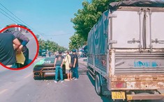 Video quay khoảnh khắc siêu xe Lamborghini Huracan của đại gia Việt hết xăng giữa đường