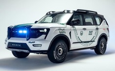 Đây là Ghiath Smart Patrol - Mẫu SUV dữ dằn mới của lực lượng cảnh sát Dubai