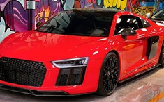 Chia tay Đồng Nai, siêu xe Audi R8 V10 Plus từng của Mai Hồng Ngọc ra Hà Nội định cư