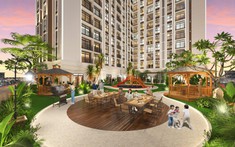 Giữ đúng cam kết, Vinaland chuẩn bị cất nóc dự án Viva Plaza