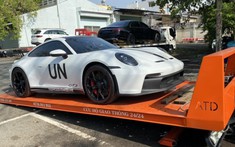 Lộ ảnh Porsche 911 GT3 2022 của ông Đặng Lê Nguyên Vũ đã có biển số