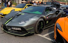 Chi tiết siêu xe Ferrari 488 GTB độ Misha Designs của tay chơi xe mô hình Sài thành