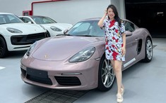 Dân chơi Hằng "túi' tậu Porsche 718 Cayman màu hồng hiếm hoi tại Việt Nam, giá từ 3,6 tỷ đồng