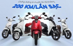 Xe điện VinFast Evo 200 ra mắt, sạc đầy đi được 200 km
