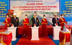 Bình Định khởi công tuyến đường hơn 1.000 tỉ từ An Nhơn đến ven biển phía Tây đầm Thị Nại