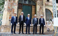 Khởi công bảo tồn, sửa chữa Biệt thự Pháp cổ gần 1.000m2 tại “đất vàng” Hà Nội