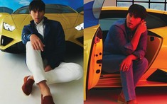 Hyun Bin khác lạ qua bộ ảnh với siêu xe Lamborghini Huracan EVO RWD