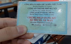 Từ 21/5, người dân có thể tới công an phường, xã để đăng ký biển số xe máy