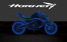 Naked bike Honda Hornet với thiết kế mới trang bị động cơ xylanh đôi