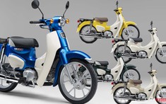 Honda Super Cub 110cc ra mắt với động cơ mới, trang bị vành đúc và phanh ABS