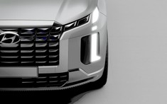 Crossover 8 chỗ Hyundai Palisade 2023 lộ diện trước khi trình làng vào tuần sau