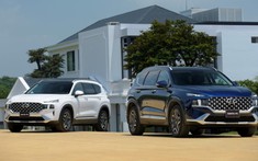 Khan hàng, kèm “lạc” nhưng sức bán của Hyundai Santa Fe và Tucson vẫn tăng mạnh trong tháng 3 vừa qua