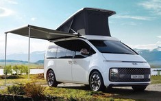 Hyundai Staria Lounge Camper - Mẫu xe cắm trại sang trọng được ra mắt với giá từ 915 triệu đồng
