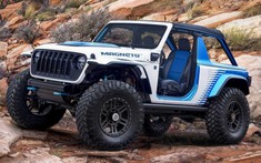 Jeep giới thiệu Wrangler Magneto 2.0 - Mẫu concept xe địa hình chạy điện với thiết kế ấn tượng