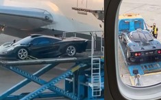 McLaren F1 GT siêu hiếm của Quốc vương Brunei lên máy bay sang Anh để bảo dưỡng