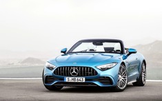 Diện kiến xe thể thao Mercedes-AMG SL43 2022 trang bị công nghệ Turbo điện của xe đua