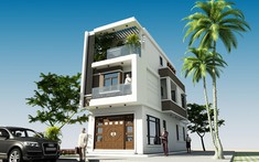Tham khảo mẫu nhà ống 2,5 tầng tiện nghi, hợp phong thủy