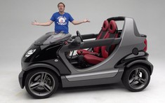 Đây là Smart Crossblade - Chiếc xe bé nhỏ, kỳ quặc hiếm ai biết đến