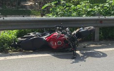 Hà Nội: Va chạm với xe ga Honda SH, thanh niên đi mô tô phân khối lớn tử vong