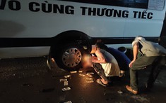 Video quay khoảnh khắc xe máy "kẹp ba" chạy lấn làn đường, tông trực diện xe tang khiến 3 nam sinh thương vong