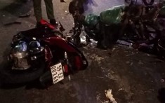 Video: Nữ sinh tông xe máy vào xe lôi tự chế và tử vong, nghi là đang đuổi theo 2 tên cướp giật