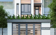 Đẹp hút mắt mẫu nhà ống 2 tầng hiện đại 3 phòng ngủ